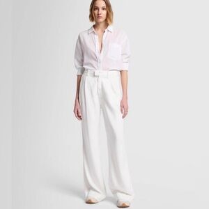 7 For All Mankind Pleated Wide Leg Trouser